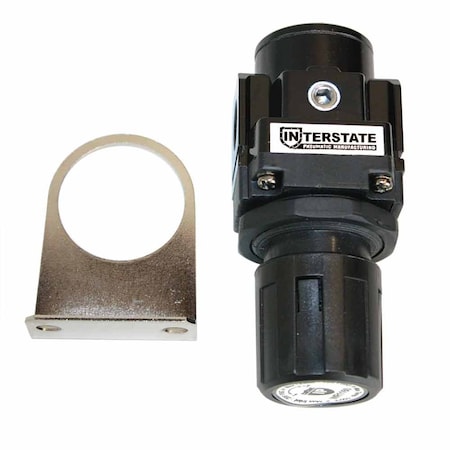 Interstate Pneumatics 3/8 Inch Standard Regulator Inlet 200 psi - Outlet 125 psi WR1160